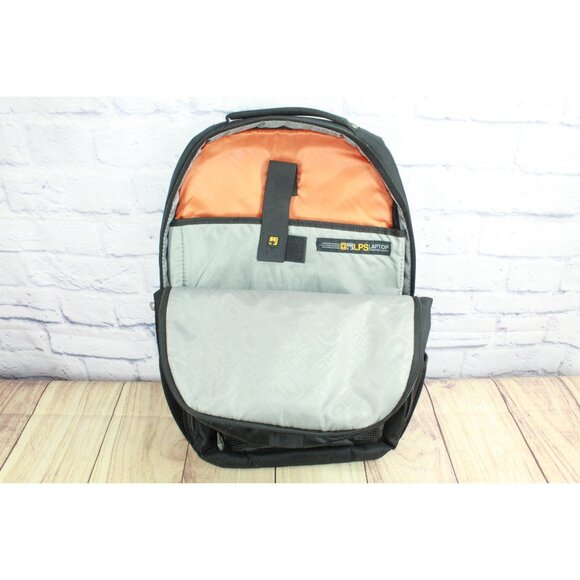 Ogio Logo Gear Tech Air Flow Vented Zippered Laptop Bag Backpack Black - Picture 13 of 15